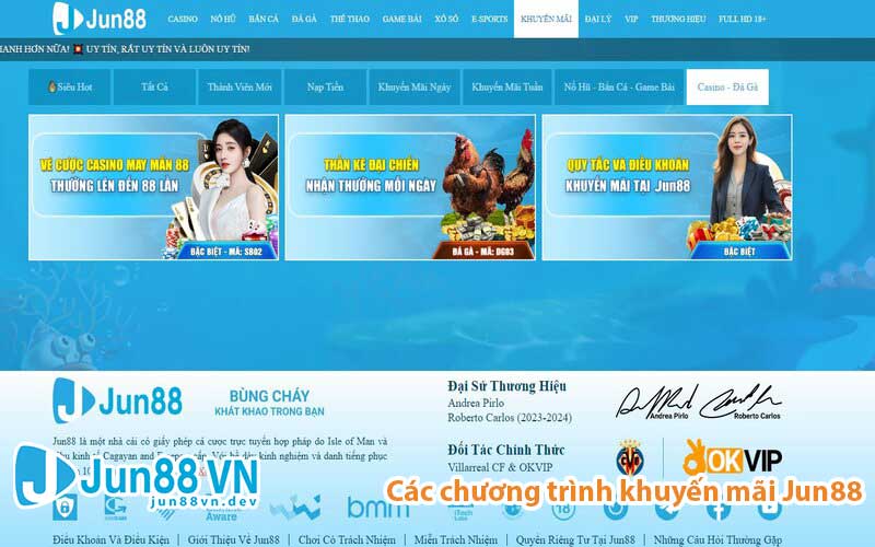 Khuyến mãi Casino - Đá Gà