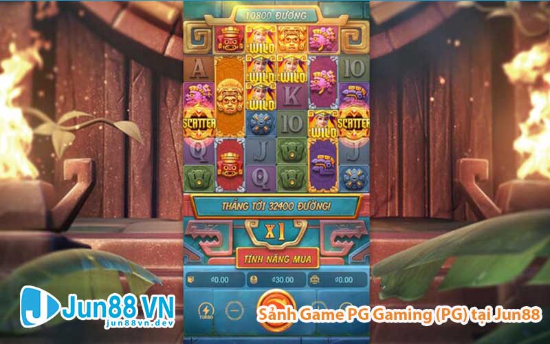 Sảnh PG Gaming bao gồm rất nhiều game nổ hũ chất lượng