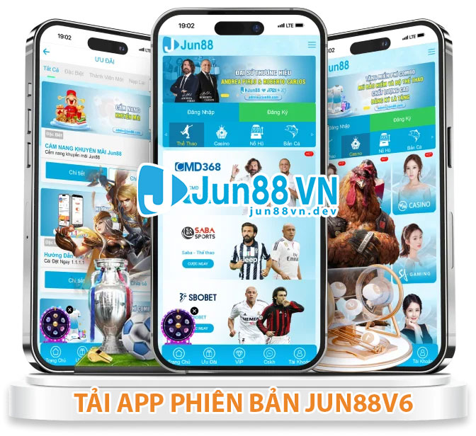 Tải Jun88 phiên bản Jun88V6