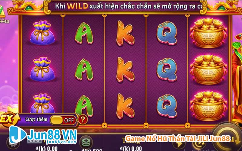 Game Thần Tài Jili (JL) tại nhà cái Jun88